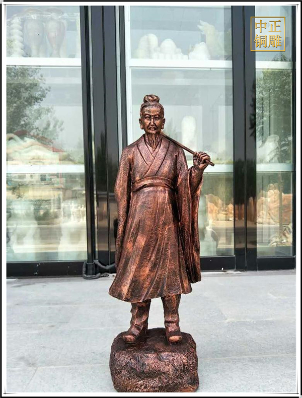 醫(yī)院扁鵲銅像.jpg 醫(yī)院扁鵲銅像.jpg