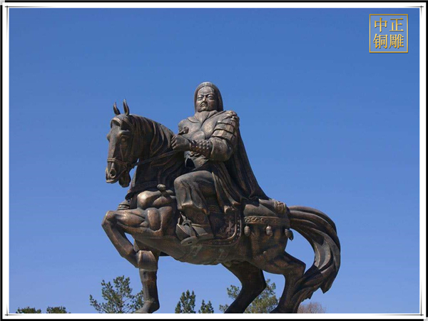 忽必烈銅雕塑.jpg 忽必烈銅雕塑.jpg