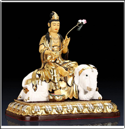 純銅普賢菩薩像 純銅普賢菩薩像