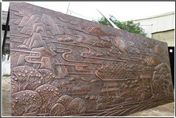 鍛銅景觀浮雕 鍛銅景觀浮雕