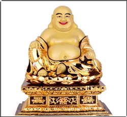 純銅彌勒佛擺件 純銅彌勒佛擺件