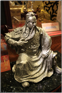 銅關公像小擺件 銅關公像小擺件