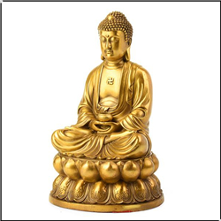 純銅如來擺件 純銅如來擺件