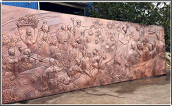 民國時(shí)期銅浮雕 民國時(shí)期銅浮雕