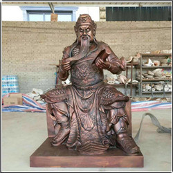 大型銅關(guān)公像制作 大型銅關(guān)公像制作