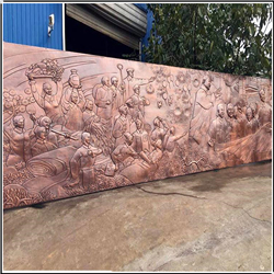 人物銅浮雕 人物銅浮雕