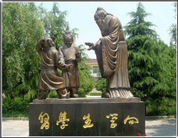 校園孔子雕塑 校園孔子雕塑