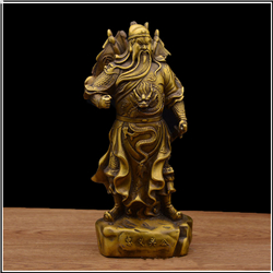 純銅關(guān)公擺件 純銅關(guān)公擺件