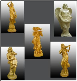 鍍金雕塑西方人物雕塑 鍍金雕塑西方人物雕塑