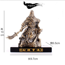 銅關公擺件尺寸圖 銅關公擺件尺寸圖