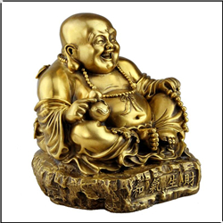 和氣生財(cái)彌勒佛銅像 和氣生財(cái)彌勒佛銅像