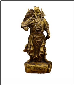 威武關公雕塑 威武關公雕塑