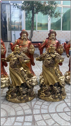 定制關(guān)公純銅鍍金擺件 定制關(guān)公純銅鍍金擺件