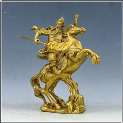 騎馬關(guān)公仿古銅器 騎馬關(guān)公仿古銅器