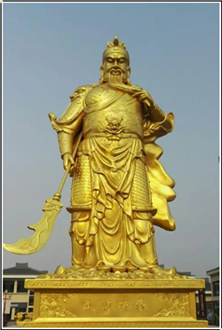 武圣銅關(guān)公像鑄造 武圣銅關(guān)公像鑄造