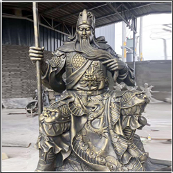 武財(cái)神關(guān)公銅像鑄造 武財(cái)神關(guān)公銅像鑄造