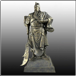 小型關(guān)公雕塑擺件 小型關(guān)公雕塑擺件