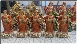 小型站像拿刀關(guān)公銅像價(jià)錢 小型站像拿刀關(guān)公銅像價(jià)錢