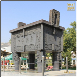 2.6米銅鼎鑄造 2.6米銅鼎鑄造