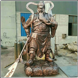 兩米銅關(guān)公像鑄造 兩米銅關(guān)公像鑄造