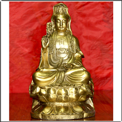 銅制觀音工藝品 銅制觀音工藝品
