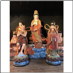 1.2米彩繪觀音雕塑 1.2米彩繪觀音雕塑