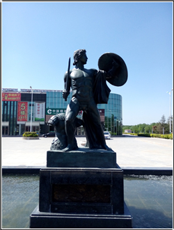 鑄銅關(guān)公 景觀廣場人物銅雕塑