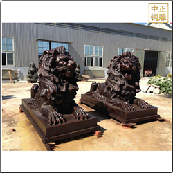 鑄銅關(guān)公 大型歐式銅獅子鑄造