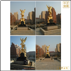 鑄銅關(guān)公 制作西方人物雕塑