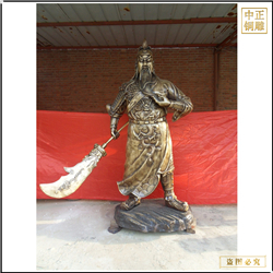 鑄銅關(guān)公 關(guān)圣帝君神像