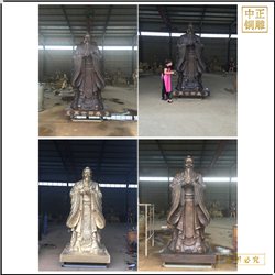 鑄銅關(guān)公 鑄造孔子雕像價(jià)格