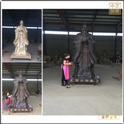 鑄銅關(guān)公 鑄銅孔子肖像校園人物