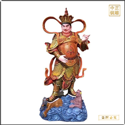 1米四大天王銅雕鑄造廠 1米四大天王銅雕鑄造廠