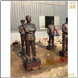 鑄銅關(guān)公 各種名人雕塑鑄造廠