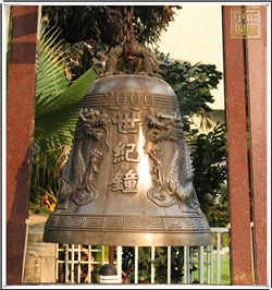 鑄銅關(guān)公 銅鐘圖片制作