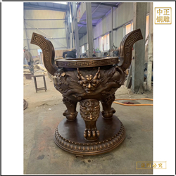 焚香供奉用銅香爐擺件 焚香供奉用銅香爐擺件