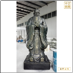 廠家供應(yīng)銅雕孔子雕像 廠家供應(yīng)銅雕孔子雕像