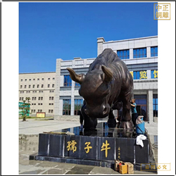 大號商業(yè)街步行街銅雕塑 大號商業(yè)街步行街銅雕塑