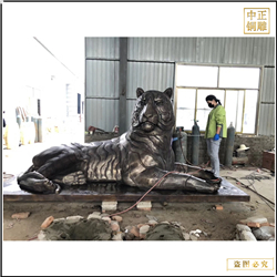 大型景區(qū)老虎銅雕塑 大型景區(qū)老虎銅雕塑