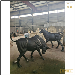 大型鑄銅牛雕塑 大型鑄銅牛雕塑