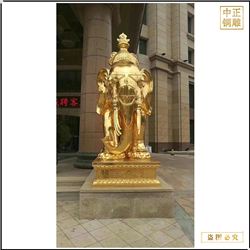 企業(yè)門口銅大象鑄造價格 企業(yè)門口銅大象鑄造價格