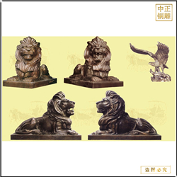 匯豐獅子西洋銅雕獅子 匯豐獅子西洋銅雕獅子