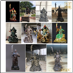 鑄銅看書(shū)銅關(guān)公雕塑 鑄銅看書(shū)銅關(guān)公雕塑