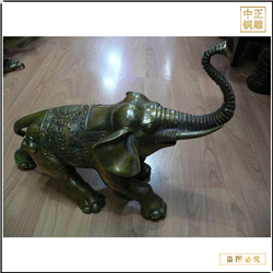 仿古銅大象小擺件 仿古銅大象小擺件