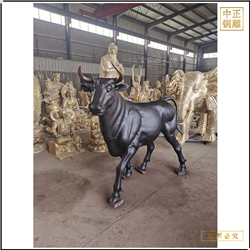 加工定制小區(qū)銅牛雕塑 加工定制小區(qū)銅牛雕塑