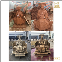 純銅古代慈禧太后制作廠家 純銅古代慈禧太后制作廠家