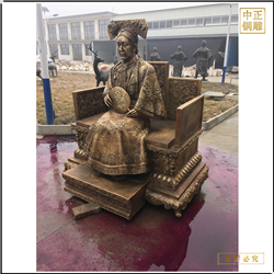 慈禧太后坐像鑄造 慈禧太后坐像鑄造
