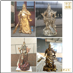 坐式關(guān)羽銅雕塑 坐式關(guān)羽銅雕塑