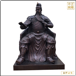 兩米關(guān)公雕塑擺件鑄造 兩米關(guān)公雕塑擺件鑄造