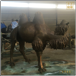 室外景觀園林駱駝銅雕塑 室外景觀園林駱駝銅雕塑